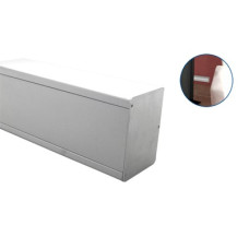 Tapa final de Aluminio para canaleta INKA140 (8590-80001) Tapa final de Aluminio para canaleta INKA140 (8590-80001)