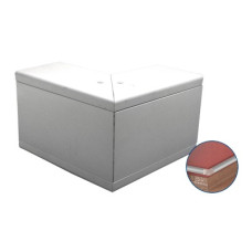 Esquinero exterior de Aluminio, para canaleta INKA151 (8410-81001) Esquinero exterior de Aluminio, para canaleta INKA151 (8410-81001)