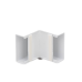 Esquinero exterior blanco para canaleta PT48 (6110-01002)