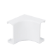 Esquinero interior blanco de PVC auto extinguible, para canaleta PT48 (6120-01002