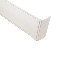 Tapa final de PVC auto extinguible, para canaleta TEK62 (6390-02001) Tapa final de PVC auto extinguible, para canaleta TEK62 (6390-02001)