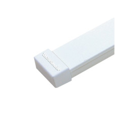 Tapa final color blanco de PVC auto extinguible, para canaleta TMK1720 (5290-02001) Tapa final color blanco de PVC auto extinguible, para canaleta TMK1720 (5290-02001)