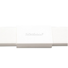 Pieza de unión color blanco de PVC auto extinguible, para canaleta TMK1720 (5280-02001) Pieza de unión color blanco de PVC auto extinguible, para canaleta TMK1720 (5280-02001)