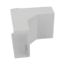 Esquinero interior color blanco de PVC auto extinguible, para canaleta TMK1735, TMK1735SD (5320-02001) Esquinero interior color blanco de PVC auto extinguible, para canaleta TMK1735, TMK1735SD (5320-02001)