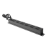 Tomacorriente multiple horizontal para rack de 19in, 6 contactos (THE0040092001001)