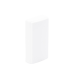 Tapa final en color blanco de PVC auto extinguible,  para canaleta TEK100 (5591-02001)