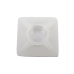 Base Autoadherible para Cinchos Práctica y Eficiente para la Organización y Fijación de Cables, Fabricada en Nylon Resistente y de Color Natural con una Medida de 19x19 mm, Paquete con 100 Piezas (4210-00001)