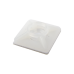 Base Autoadherible para Cinchos Práctica y Eficiente para la Organización y Fijación de Cables, Fabricada en Nylon Resistente y de Color Natural con una Medida de 19x19 mm, Paquete con 100 Piezas (4210-00001)