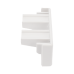 Tapa final color blanco de PVC auto extinguible,  para canaleta TMK1735, TMK1735SD (5390-02001)