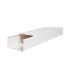 Canaleta TMK-4577 en PVC Blanco Autoextinguible: Solución Segura y Estética para Entornos Interiores, con Gran Capacidad de Resguardo de Cables, Medidas : 45 mm x 77 mm x 2.5 m (5500-01250)