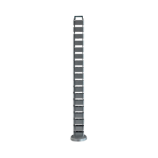 Organizador de Cables Vertical Articulado, Ideal para Llevar los Cables del Piso a Mesa o a la Cubierta del Escritorio de Manera Segura