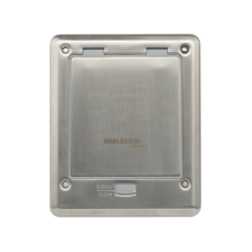 Caja de Piso con Contacto Eléctrico (Duplex), Resistente al Agua, IP66 (Con Tapa Cerrada) (11000-53201)