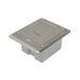 Caja de Piso con Contacto Eléctrico (Duplex), Resistente al Agua, IP66 (Con Tapa Cerrada) (11000-53201)