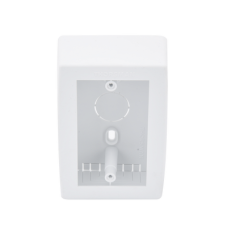 Caja de Registro Universal, Color Blanco de PVC Auto Extinguible (7902-02001)