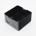 Caja de Registro de Acero Galvanizado, 10x10 cm (3.94x3.94 Pulgadas), Color Negro (11000-00000)