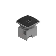 Caja Mini USB Charger, Color Negro 1 Puerto USB