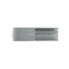 Canaleta de aluminio línea X color blanco, 53 x 14,66 mm, tramo de 2 metros Canaleta de aluminio línea X color blanco, 53 x 14,66 mm, tramo de 2 metros