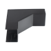 Esquinero Interior Color Negro de PVC Auto Axtinguible, Para Canaleta TMK-1720-N-CC (5220-02003)