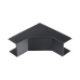 Esquinero Interior Color Negro de PVC Auto Axtinguible, Para Canaleta TMK-1720-N-CC (5220-02003)