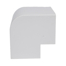 Esquinero Exterior Color Blanco de PVC Auto Axtinguible, Para Canaleta TMK-4577 (5510-02001)