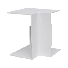 Esquinero Interior Color Blanco de PVC Auto Axtinguible, Para Canaleta TMK-4577 (5520-02001)