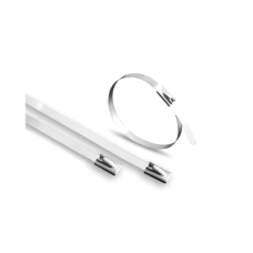 Cincho de Acero Inoxidable, 4.6 x 200 mm  (100pzs) (4100-01000)