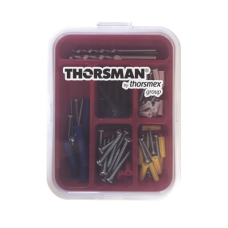 Kit para Sistemas de Fijación en Concreto, Taquetes con doble expansión y guía incluida para fácil instalación (104 piezas)