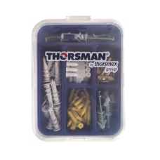 Kit para Sistemas de Fijación en Yeso, Muros Falsos, Tabique hueco, Uso en interiores  (91 piezas)