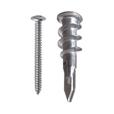 Taquete Métalico TPD Zinc con tornillo 8 x 1 1/4