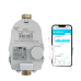 Medidor de Agua Inteligente IoT LoRaWAN 1 pulgadas / Medición Electrónica No Contacto 10 Litros / Válvula de Control Eléctrica / Batería Litio 3.6V / Comunicación Infrarroja y Táctil / Alarmas Múltip