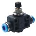 Controlador de Velocidad Neumático / Unión Recta / Diámetro Exterior Tubo 6 mm / Aplicación Industrial
