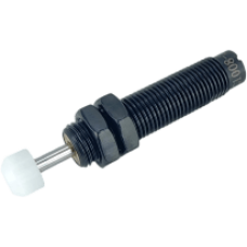 Amortiguador Industrial NTA-AC1008-2 / Auto Compensación / Roscado M10x1.0 / Carrera 8 mm / Absorción de Impactos Industriales