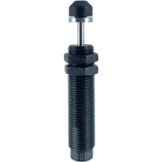Amortiguador Industrial NTA-AC1210-2 / Auto-compensación / Roscado M12x1.0 / Carrera 10 mm / Aplicaciones Industriales Pesadas