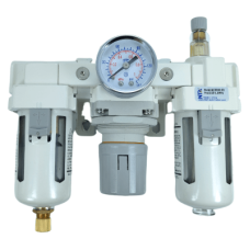 Lubricador de Regulador de Filtro NTA-AC3000-03 / Puerto G3/8´´ / Presión Máxima 150 psi / Caudal Máximo 2200 L/min / Precisión de Filtro 40µm Lubricador de Regulador de Filtro NTA-AC3000-03 / Puerto G3/8´´ / Presión Máxima 150 psi / Caudal Máximo 2200 L/min / Precisión de Filtro 40µm