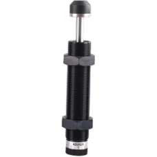 Amortiguador Industrial Ajustable Tipo AD / M25x1.5 / Carrera 25 mm / Montaje Roscado / Aplicaciones de Alta Carga / Resistente a Impactos Severos