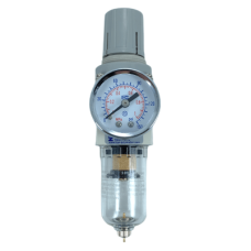 Unidad de Filtrado y Lubricación NTA-AW2000-02 / Puerto G1/4´´ / Presión Máxima 150 psi / Caudal 1180 l/min / Precisión Filtro 40µm / Regulación y Lubricación Integrada Unidad de Filtrado y Lubricación NTA-AW2000-02 / Puerto G1/4´´ / Presión Máxima 150 psi / Caudal 1180 l/min / Precisión Filtro 40µm / Regulación y Lubricación Integrada