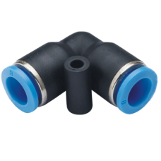 Conector Neumático de Inserción / Codo de Unión 90° / Diámetro Exterior Tubo 10 mm / Para Sistemas Neumáticos Conector Neumático de Inserción / Codo de Unión 90° / Diámetro Exterior Tubo 10 mm / Para Sistemas Neumáticos