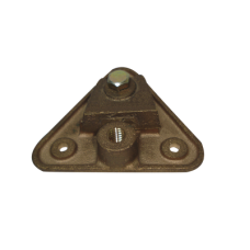 Base Triangular para Punta Pararrayo Maciza.