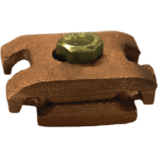 Abrazadera Mecanica para Tierra Fabricada en Cobre