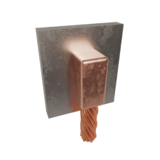 Molde para Soldadura Exotérmica para Cable 4/0 AWG a Superficie de Acero en Vertical a 90° Molde para Soldadura Exotérmica para Cable 4/0 AWG a Superficie de Acero en Vertical a 90°