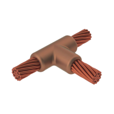 Molde para Soldadura exotémica tipo T para cable 1/0 AWG - 1/0 AWG.