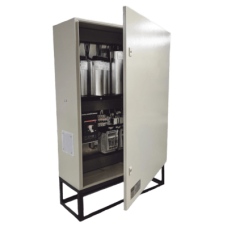 Capacitor Fijo de 5 KVAR y 240 VCA, con Interruptro y Gabinete