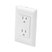 Contacto Inteligente de Pared Doble 120, 15A, con Supresor de Picos Tipo A.