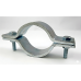 Abrazadera Doble Omega, fabricada en Acero para instalación de mástil de 2