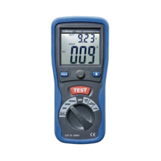 KIT de Medidor de Resistencia a Tierra Digital ( Terrómetro ), a 3 hilos  CAT III / 1000 V.