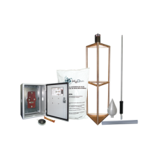 Kit de Pararrayo con Punta con Diámetro de Protección de 300 metros. 