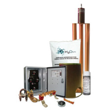 Kit de Tierra Física modelo TG100K con Electrodo Magnetoactivo 67 x 17 cm, capacidad Max: 100 AMP Kit de Tierra Física modelo TG100K con Electrodo Magnetoactivo 67 x 17 cm, capacidad Max: 100 AMP