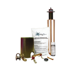 Kit de tierra física modelo TG45AB con Electrodo Magnetoactivo, capacidad: 45 AMP Kit de tierra física modelo TG45AB con Electrodo Magnetoactivo, capacidad: 45 AMP