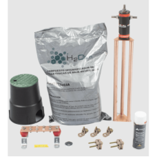 Kit de tierra física modelo TG30AB con Electrodo Magnetoactivo, capacidad: 30 AMP Kit de tierra física modelo TG30AB con Electrodo Magnetoactivo, capacidad: 30 AMP