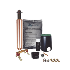 Kit de Tierra Física con Electrodo Magnetoactivo de 45 AMP Y Supresor de Picos SOHO Kit de Tierra Física con Electrodo Magnetoactivo de 45 AMP Y Supresor de Picos SOHO